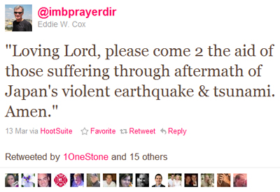 Prayer Tweet