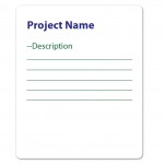 project card: Project name and description