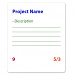 project card: Effort